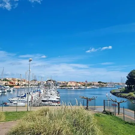 Cap2 3p Parking Port Cap D'agde Apartmán Agde