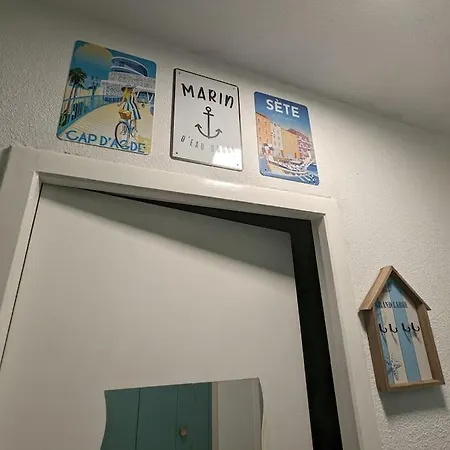 Cap2 3p Parking Port Cap D'agde Apartment *